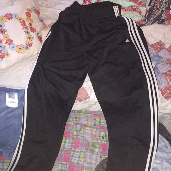 Black adidas sweat pants - Picture 2 of 3